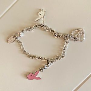 Playboy Bunny Vintage Charm bracelet
